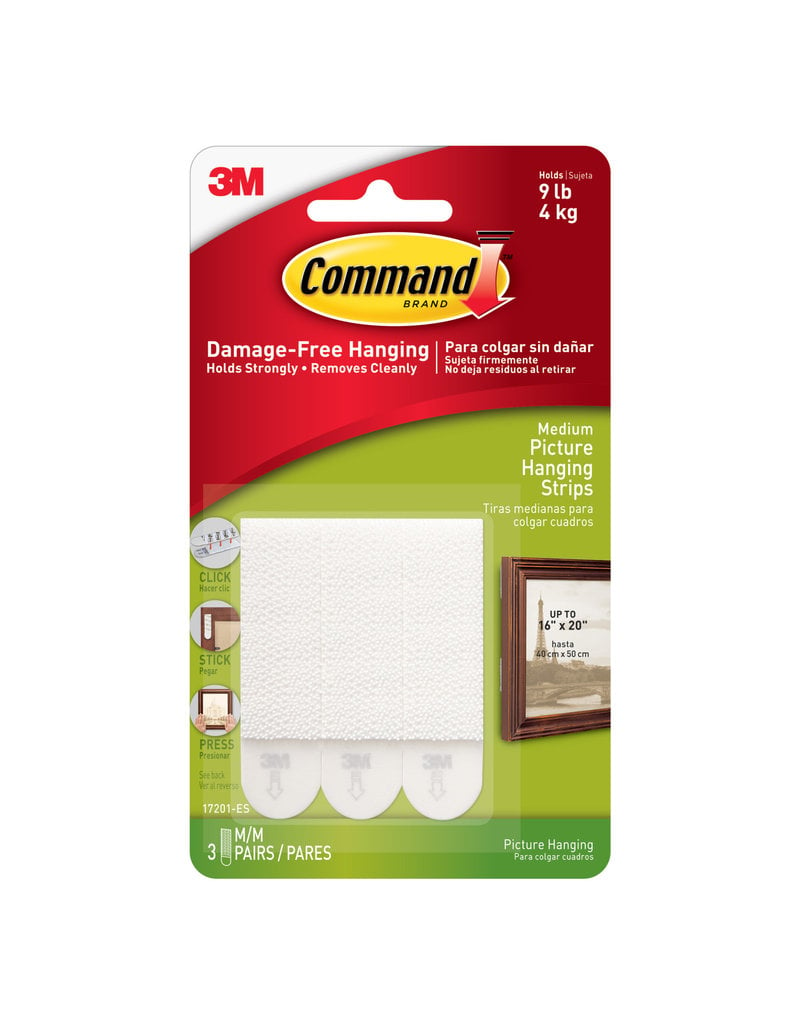 Scotch 3m Command Med Pic Hanging Strips