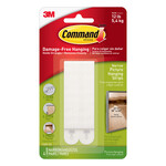 Scotch 3m 3M Command Picture Hanging Strips, Narrow, White, 4/Pkg