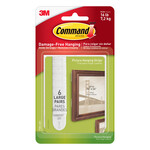 Scotch 3m Command Picture Hanging Strips, Large Picture Hanging Strips White, 6/Pkg.