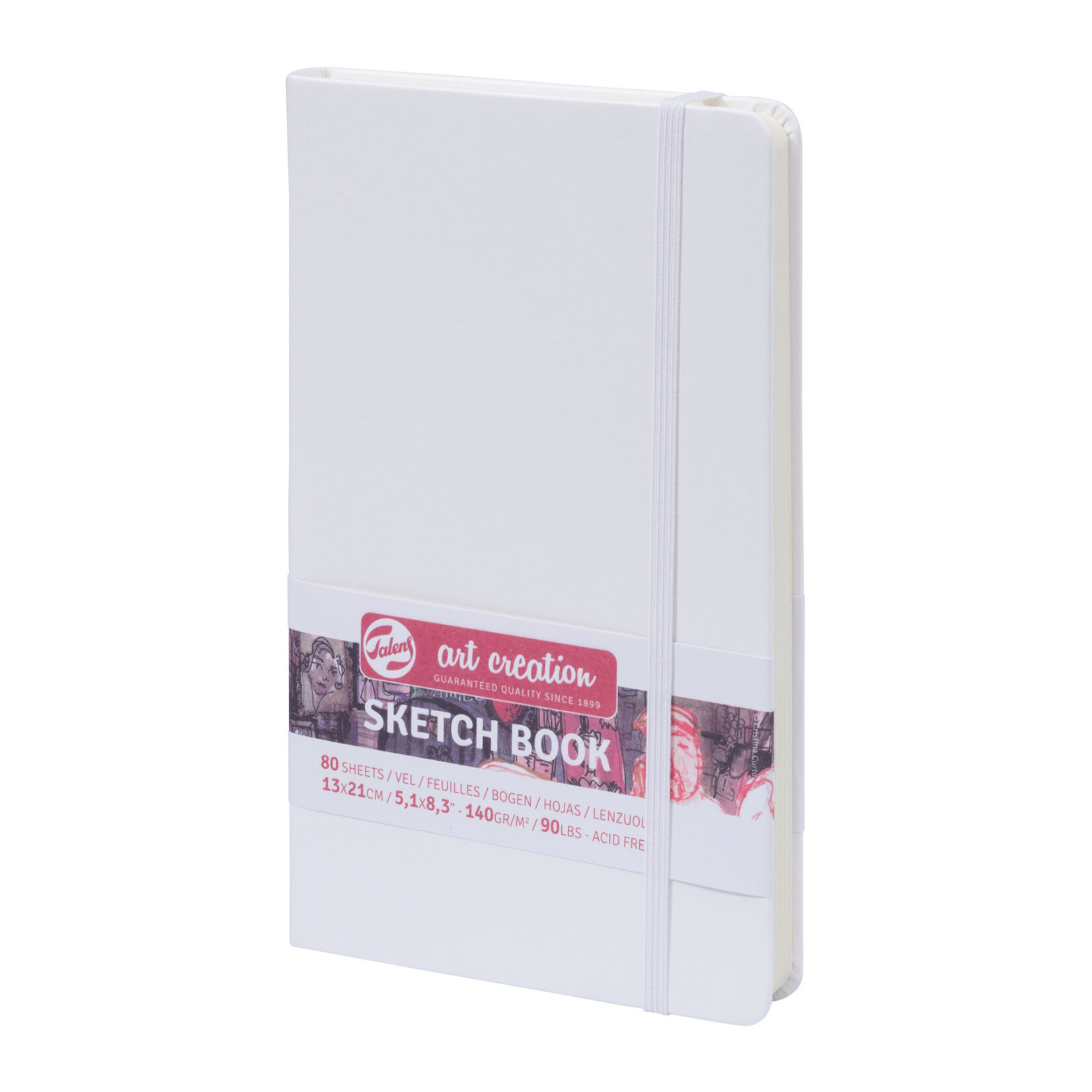 Royal Talens Talens Art Creation Sketch Books, White 5.1X8.3, 80SH