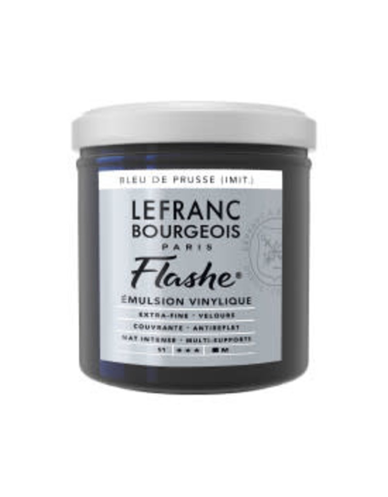 Lefranc & Bourgeois Flashe 125Ml Prussian Blue Hue
