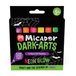 Micador Dark Arts Micador Dark Arts, Neon Glow Oil Pastels, 6-Color Set