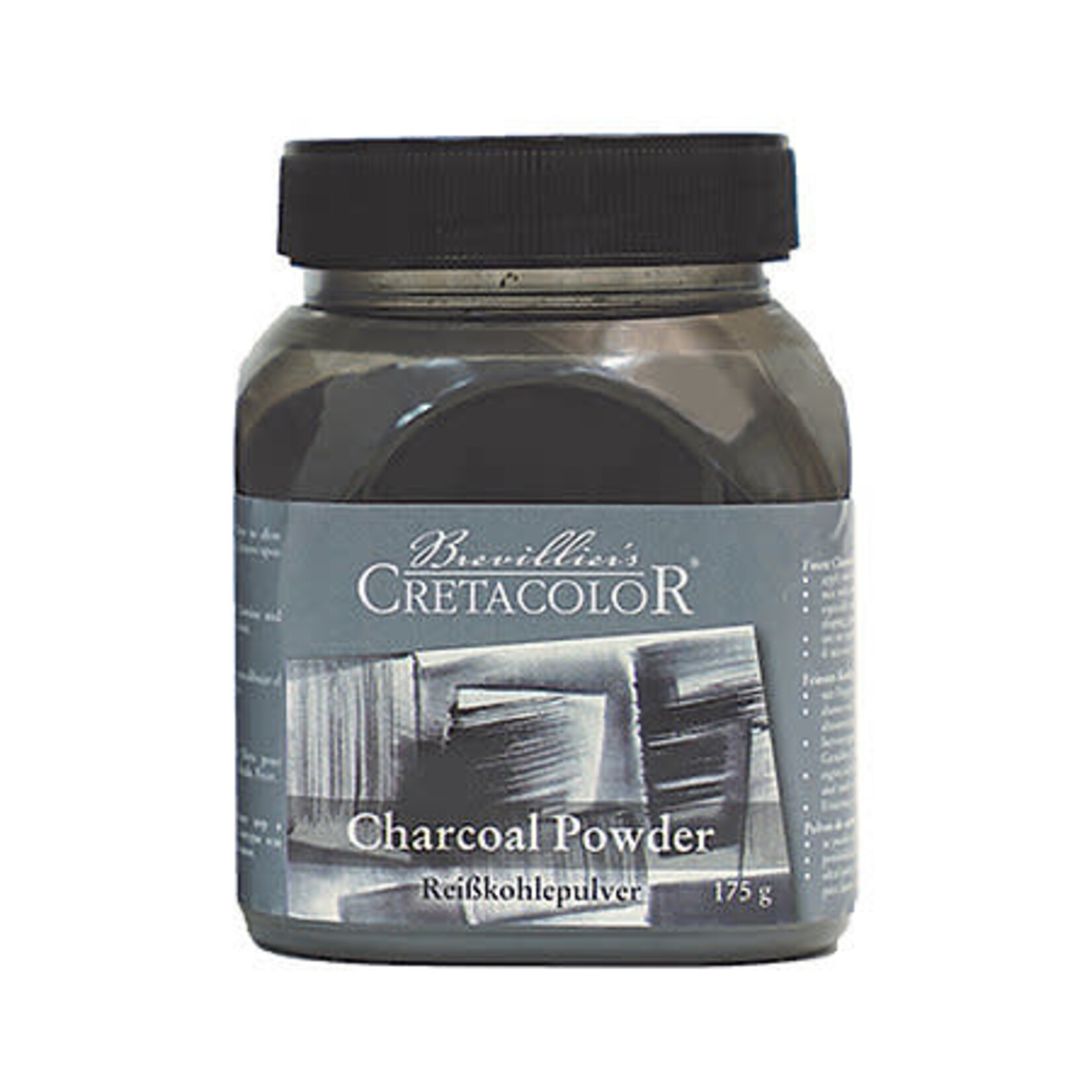 Cretacolor Charcoal Powder, 175g Jar