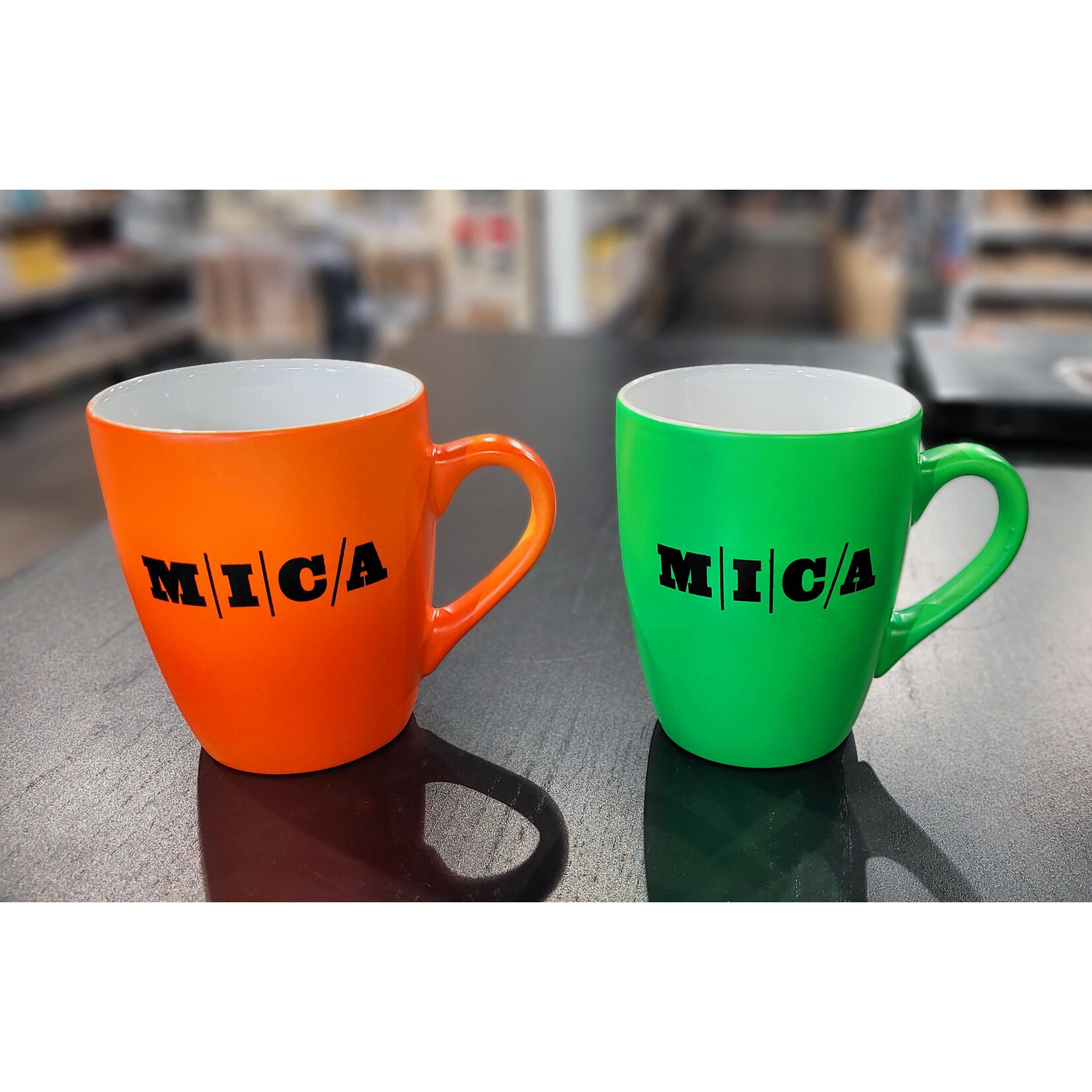 MICA 12 oz Neon Bistro Mug