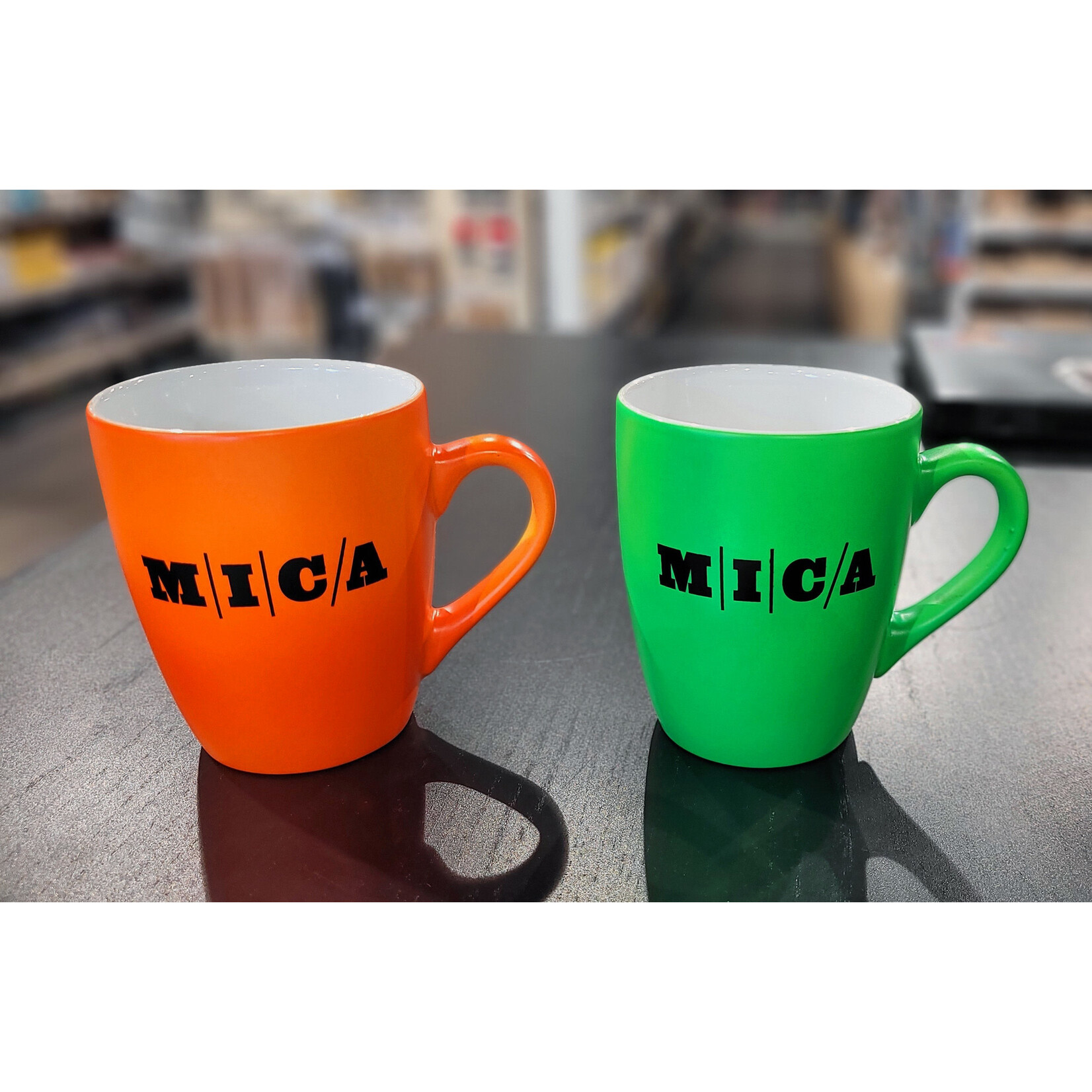 MICA 12 oz Neon Bistro Mug