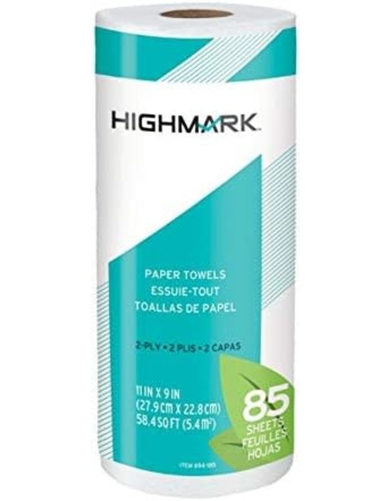 Highmark ECO 2-Ply Paper Towels, 100% Recycled