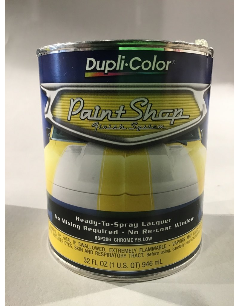 Dupli-Color Paint Shop Finish System - Chrome Yellow