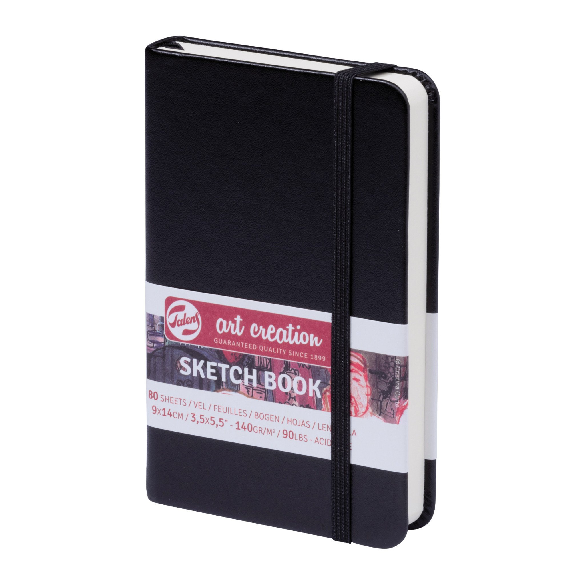 Talens Art Creation Sketch Books, Black - 3.5 x 5.5 - MICA Store