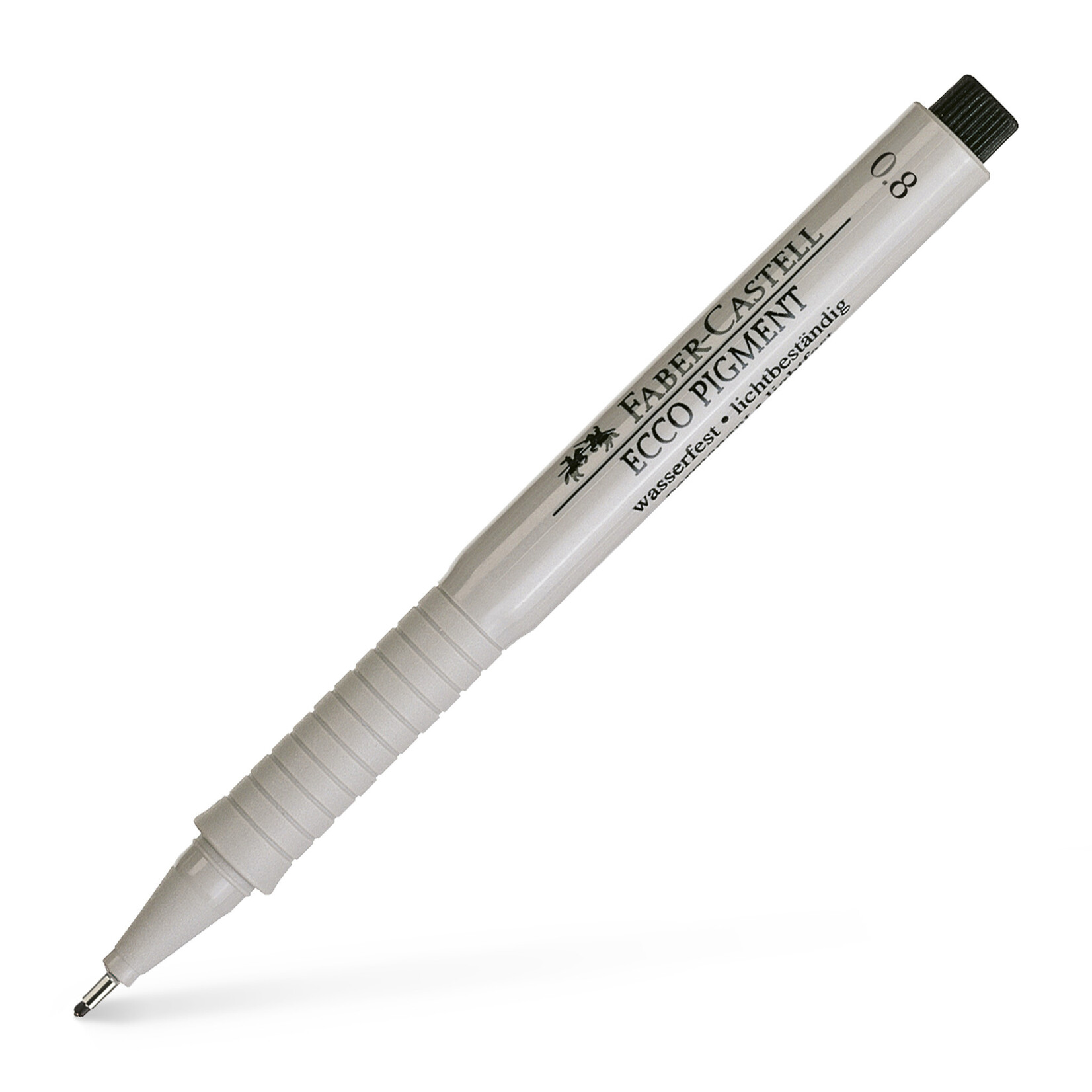 Faber Castel ECCO PIGMNT FIBRE TIP 0.8 BLK