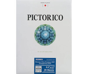 Pictorico Pro Ultra Premium OHP Transparency Film - Letter (8.5 x