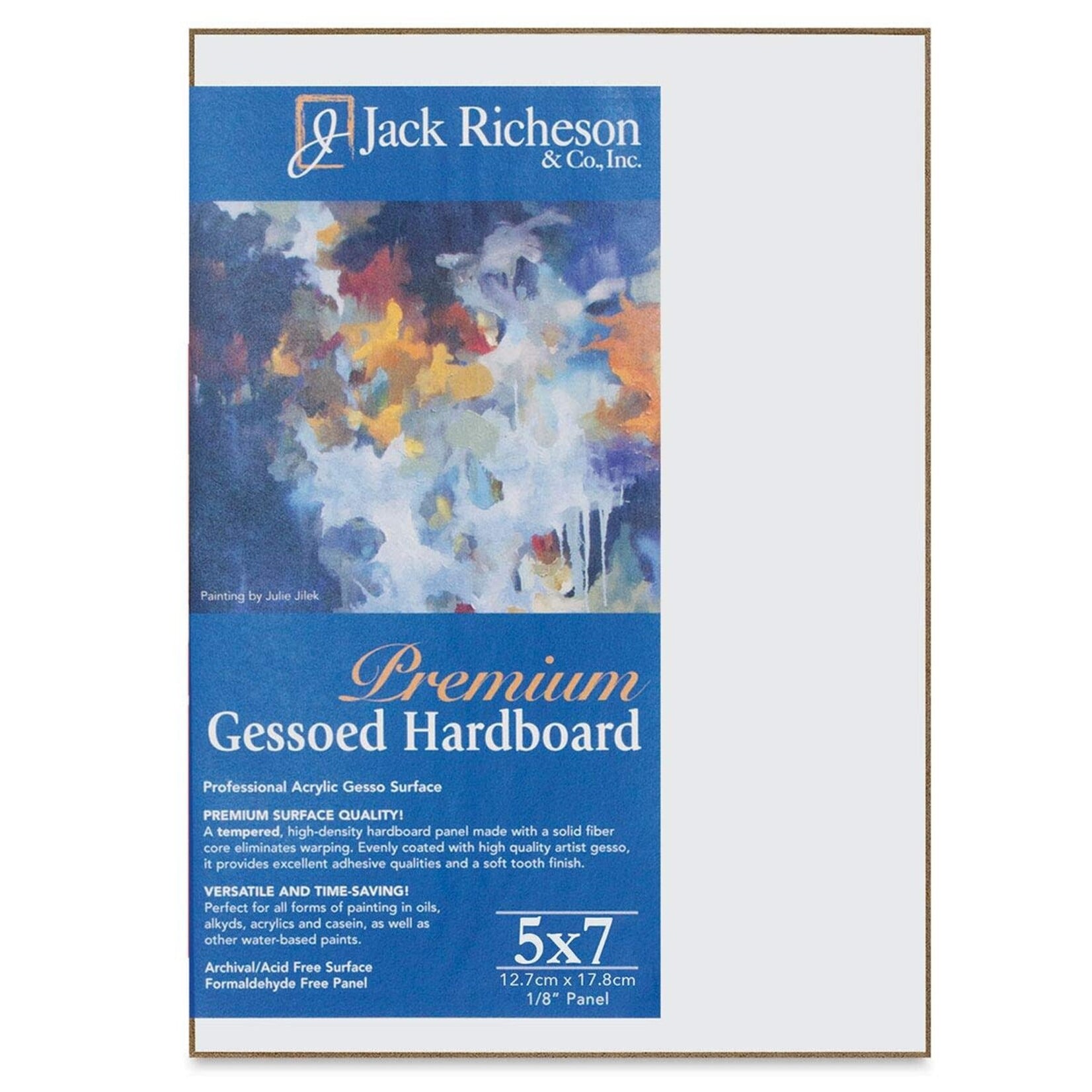 Jack Richeson Gesso Panel 1/8 in (Temp)  5x7 in - 6 pack
