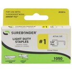 FPC Products #1 Light Duty Staples - 1/4" - 1050/box
