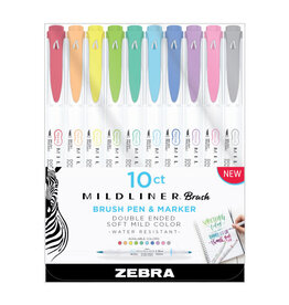 Emott Fineliner Pens Soft Colors Box of 10