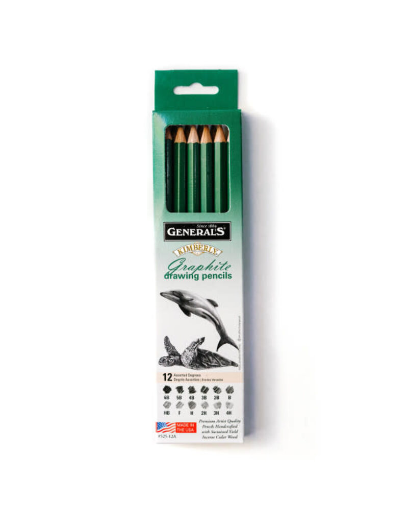 Kimberly Graphite Pencils 12 Degrees - MICA Store