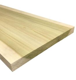 Poplar Lumber 1/2-in x 4-in x 4-ft