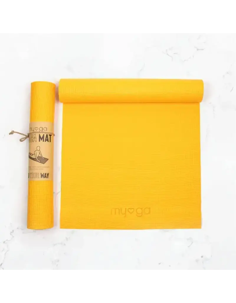 Entry Level Yoga Mats - Mustard - MICA Store