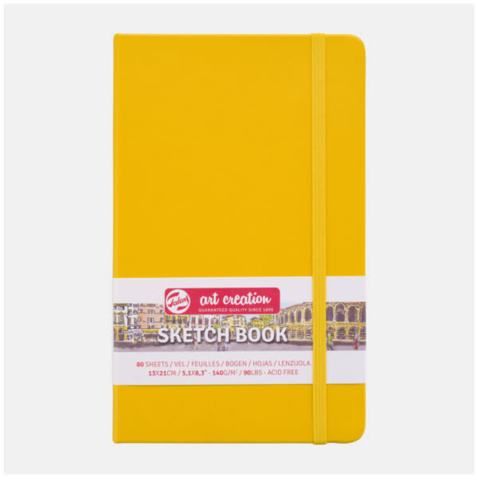 Talens Talens Art Creation Sketch Books, Gold Yellow 5.1X8.3 80S
