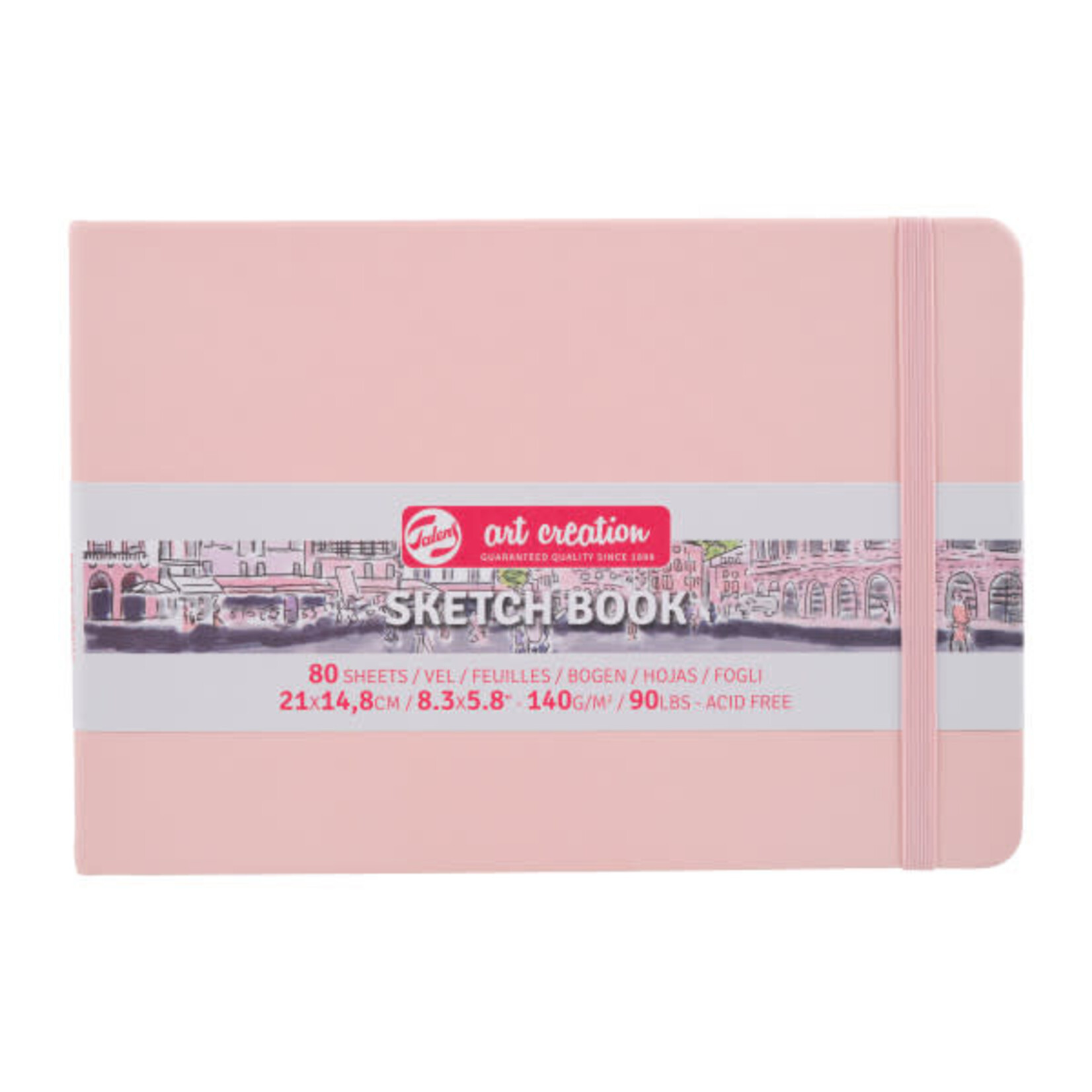 Royal Talens Talens Art Creation Sketch Books, 8.2" x 5.8", Pastel Pink