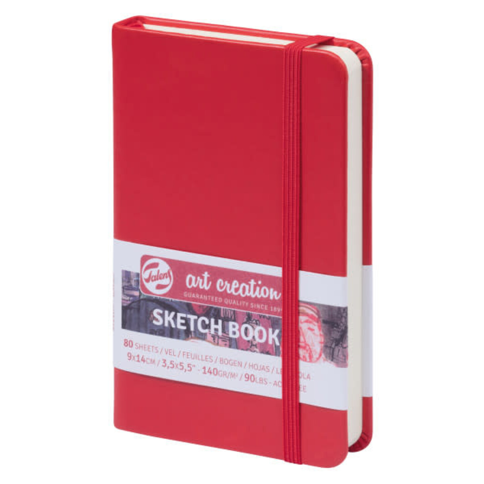 Talens Talens Art Creation Sketch Books, 3.5" x 5.5", Red