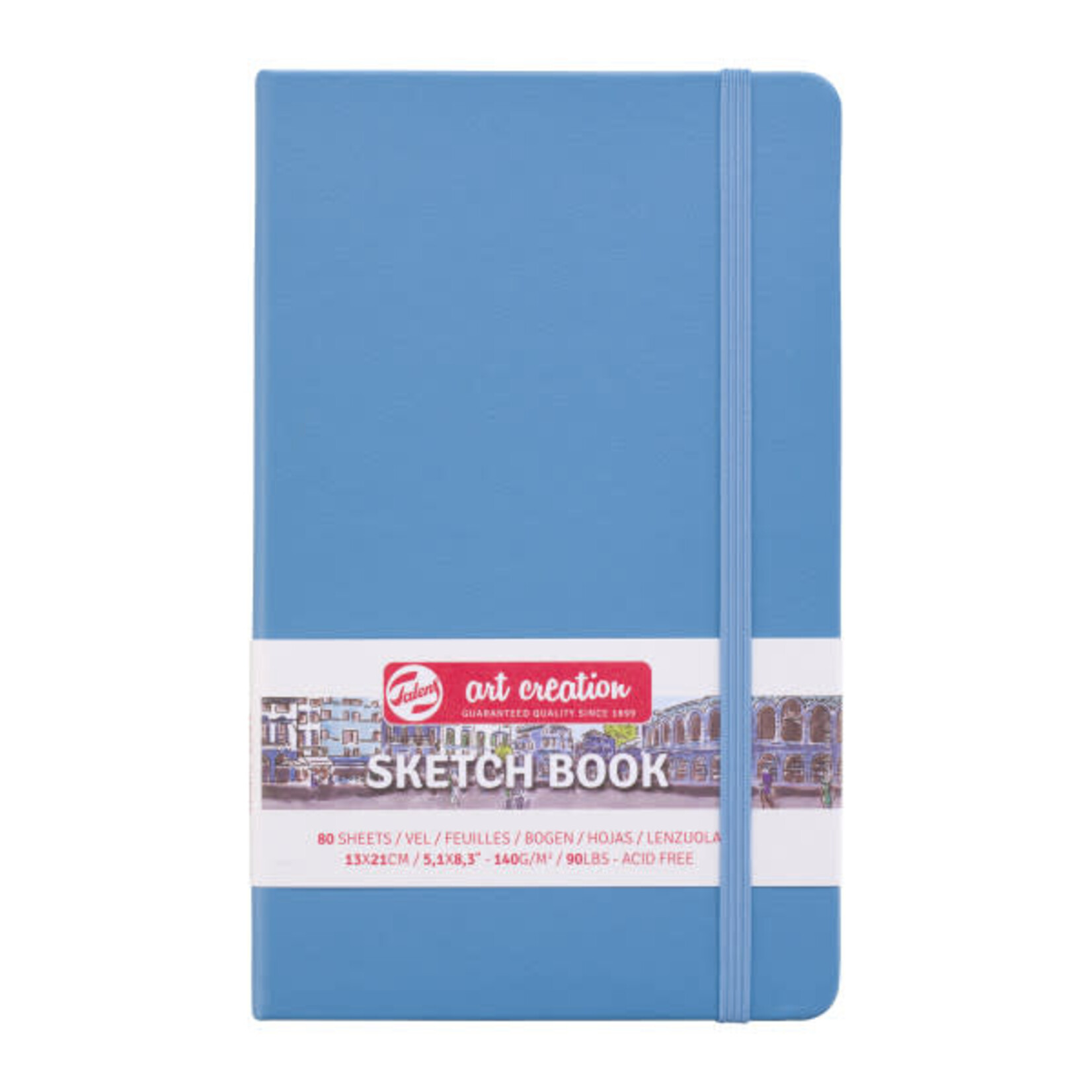 Talens Talens Art Creation Sketch Books, Lake Blue 5.1X8.3 80S