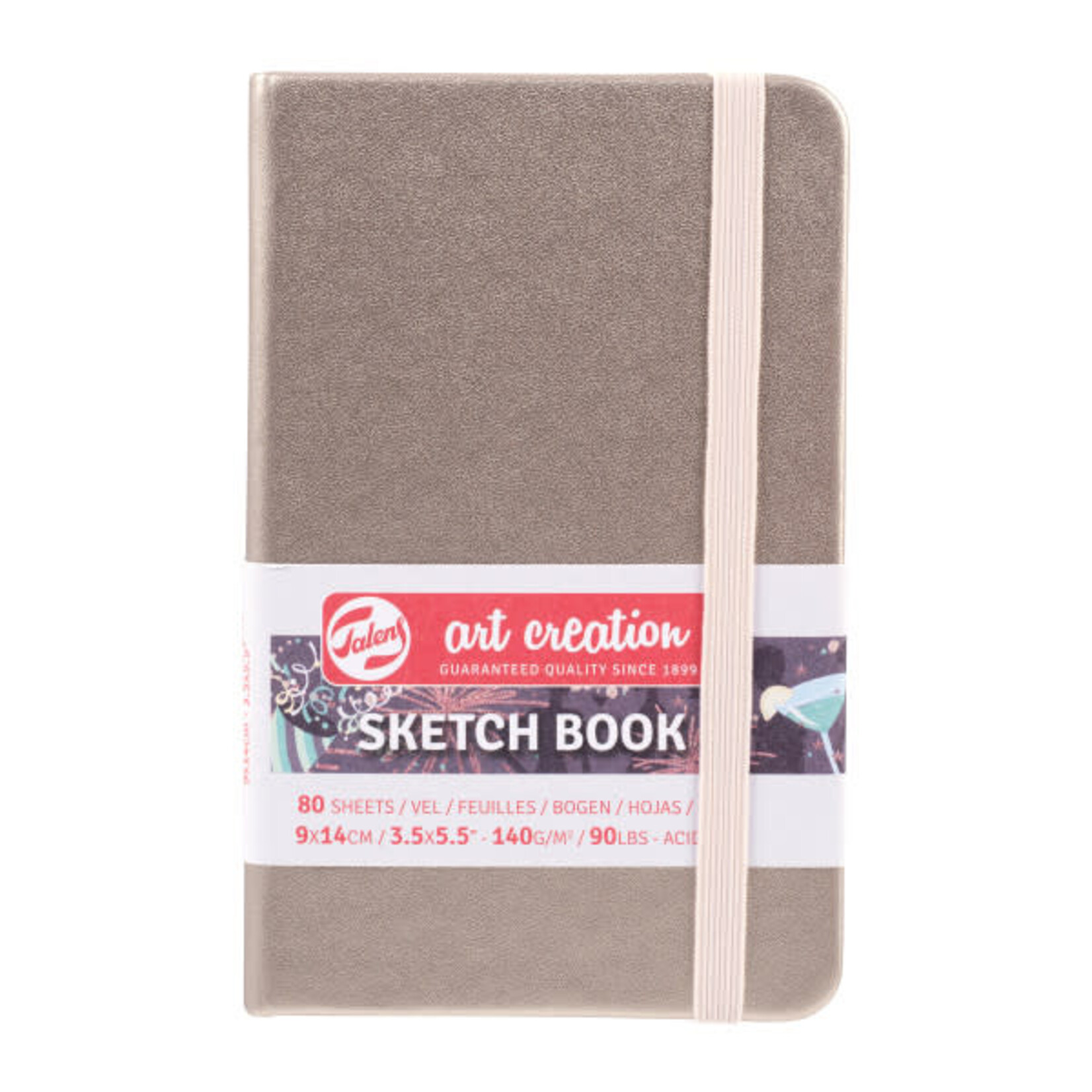 Talens Talens Art Creation Sketch Books, 3.5 x 5.5 in, Pink Champagne