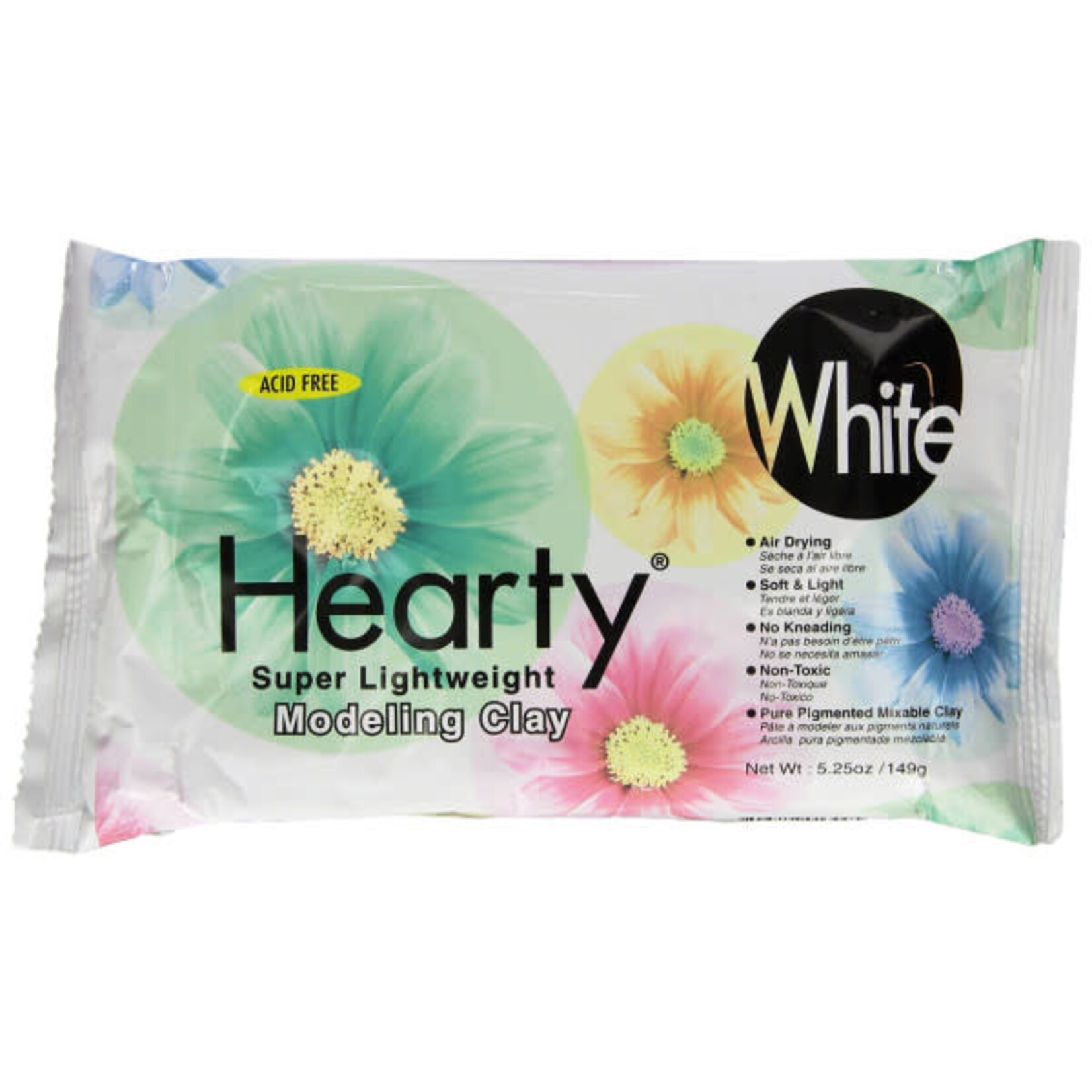 Activa Hearty Clay, White 5.25 oz.