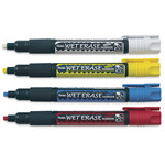 Pentel Wet Erase Chalk Marker Set, Chisel Tip, Assorted (ADFV)