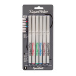 Elegant Writer Elegant Writer Calligraphy Pens, Marker Sets, 6-Color Medium-Point Set