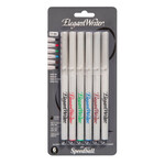 Elegant Writer Elegant Writer Calligraphy Pens, Marker Sets, 6-Color Broad Point Set