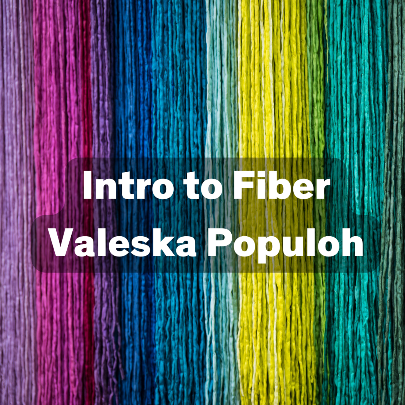 FB 200.03 Intro to Fiber w/ Valeska Populoh