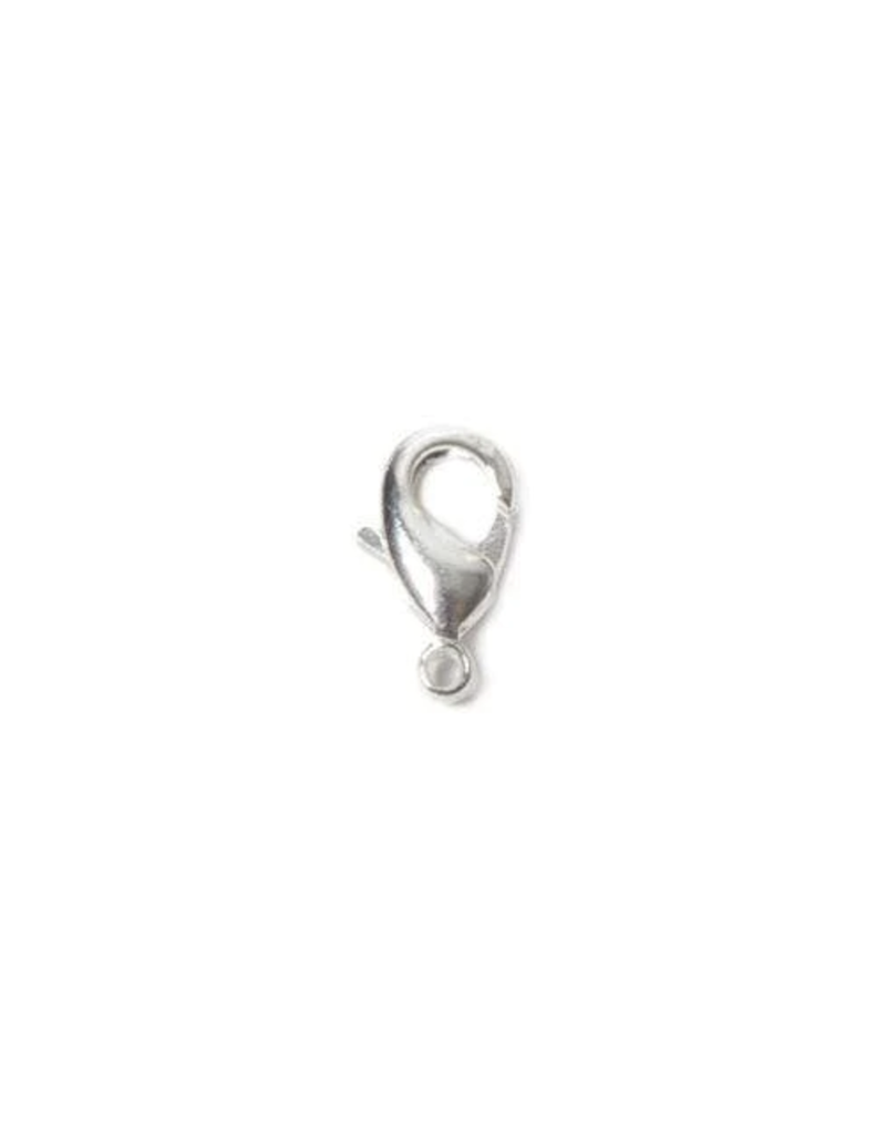 10mm Sterling Silver plated Lobster Clasp Set of 10 MICA Store