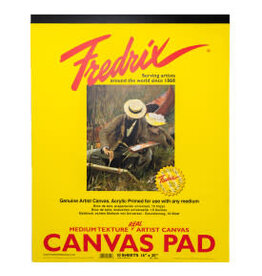 Fredrix Creative Series White Canvas Pads, 16" x 20"