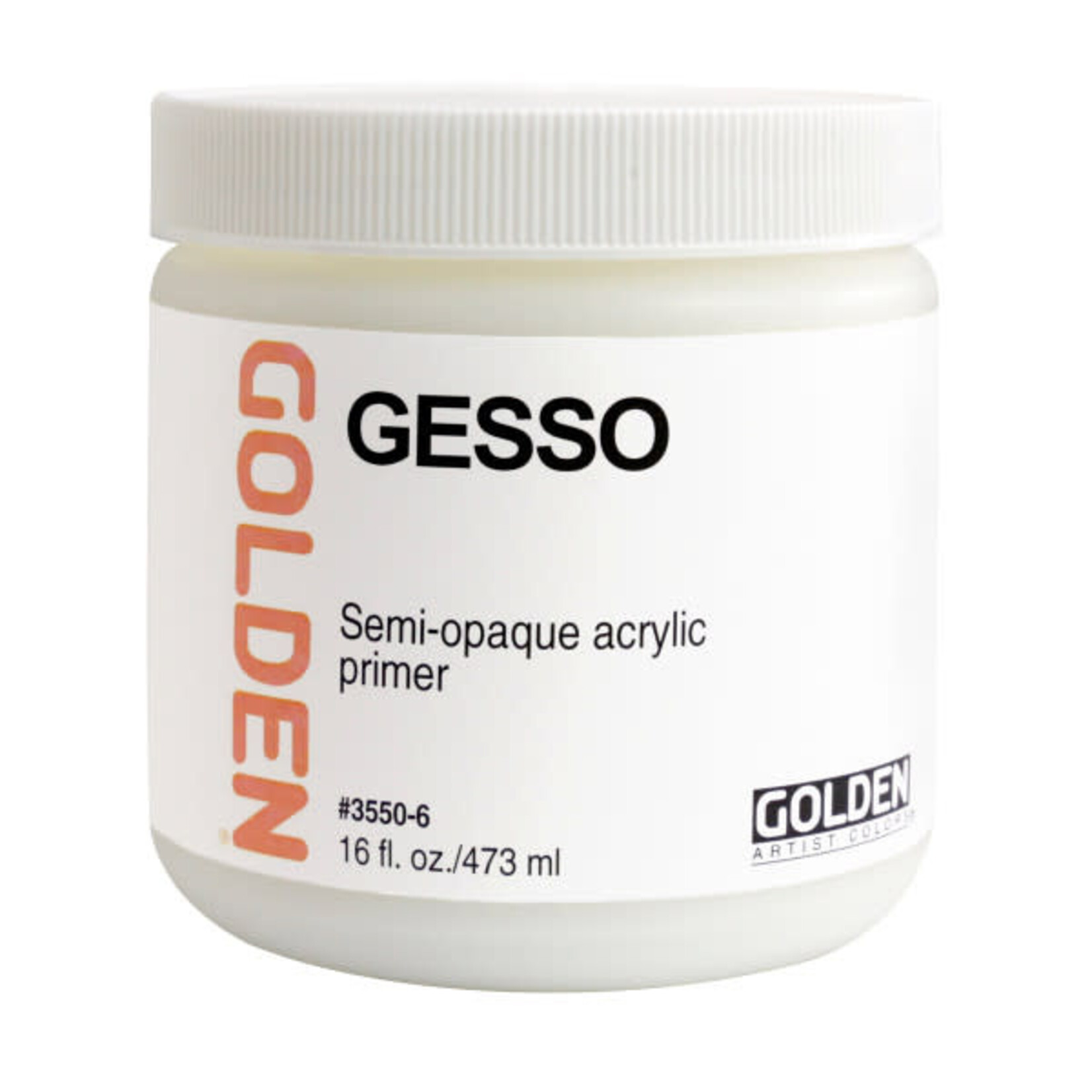 Golden Golden Gesso Pint- 16 oz