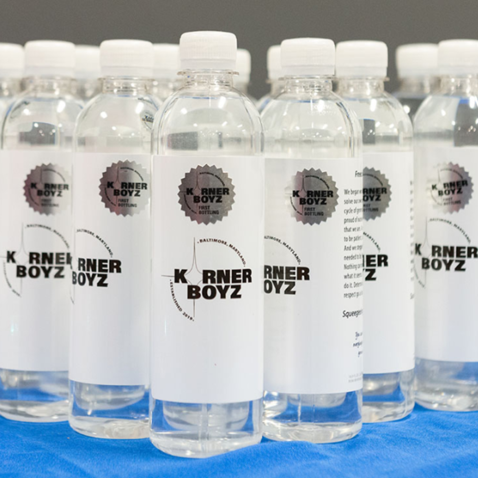 Korner Boyz KBZ Bottled Water Case