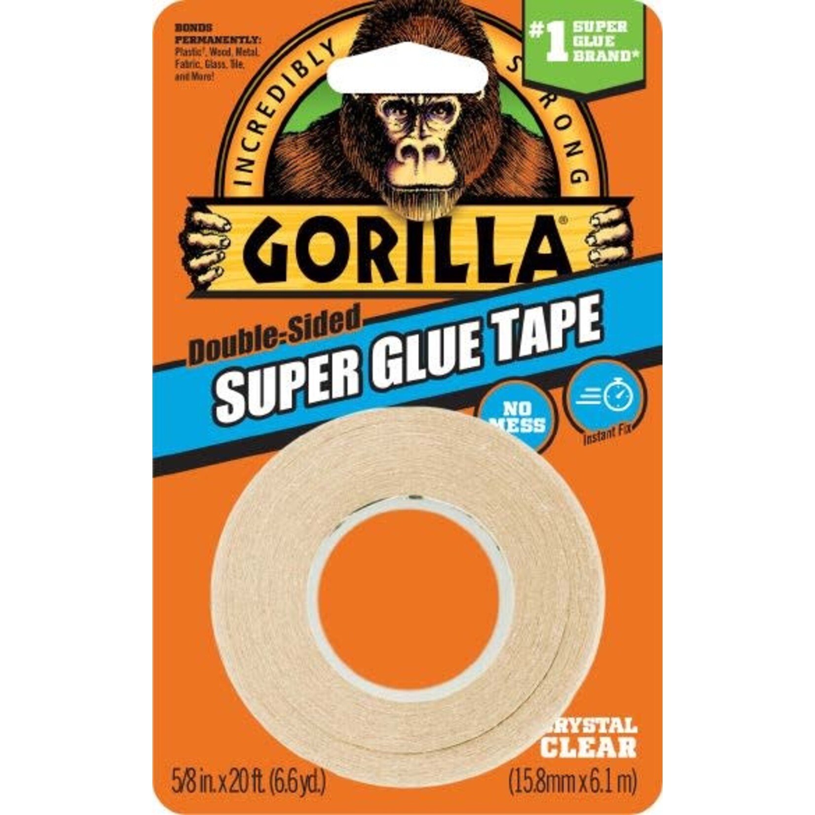 Gorilla Glue Gorilla Super Glue Tape 20ft