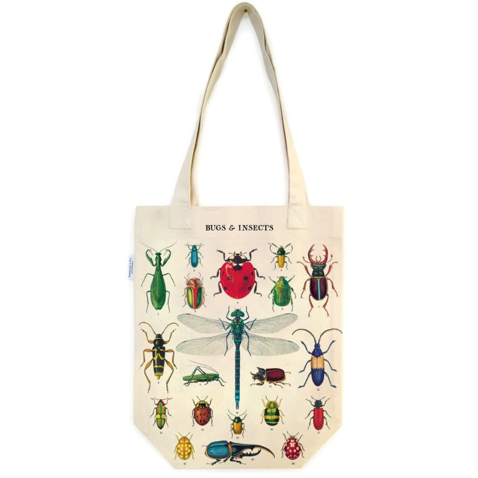 Cavallini Tote Bag Insects