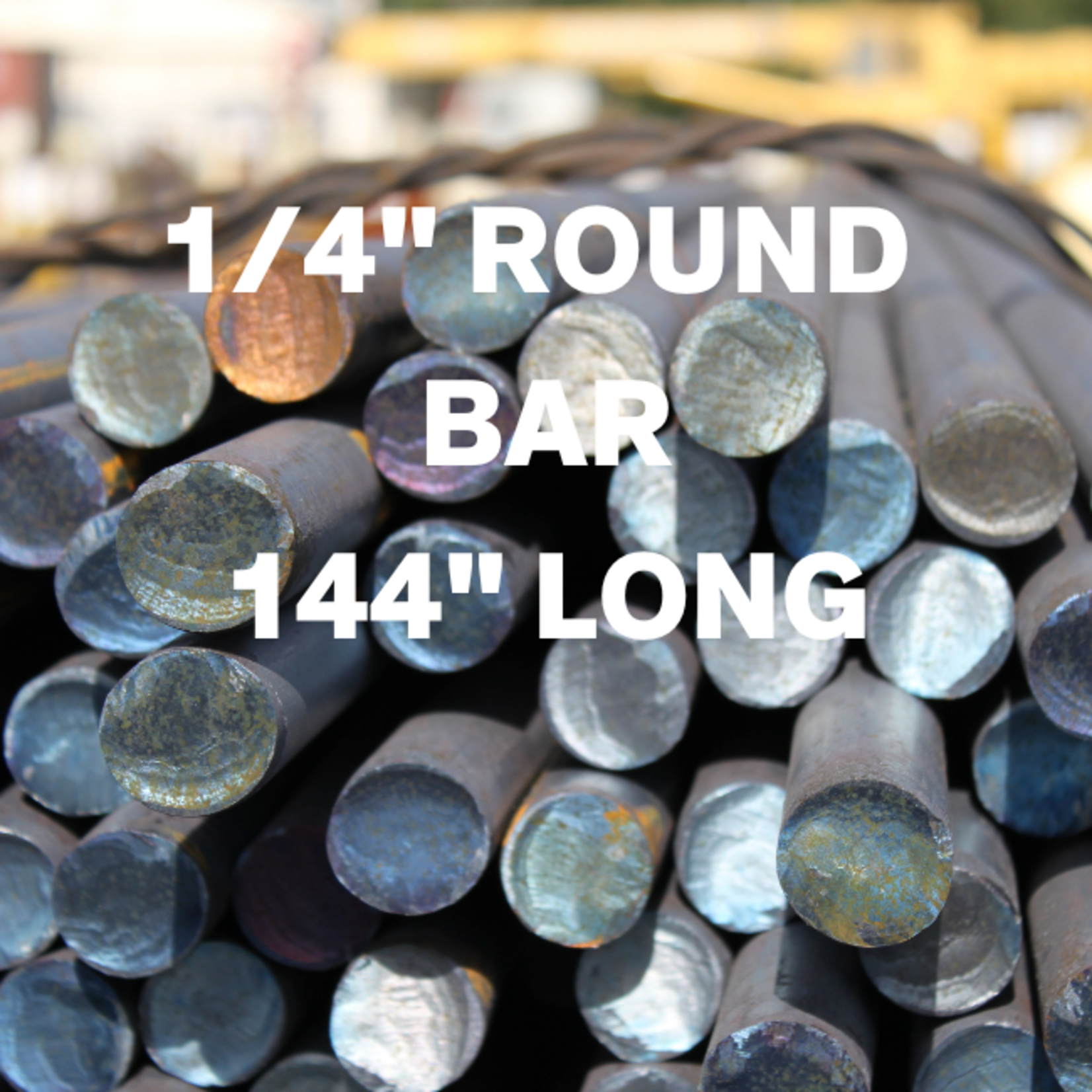 IS Mild Steel 1/4" Round Bar 12ft