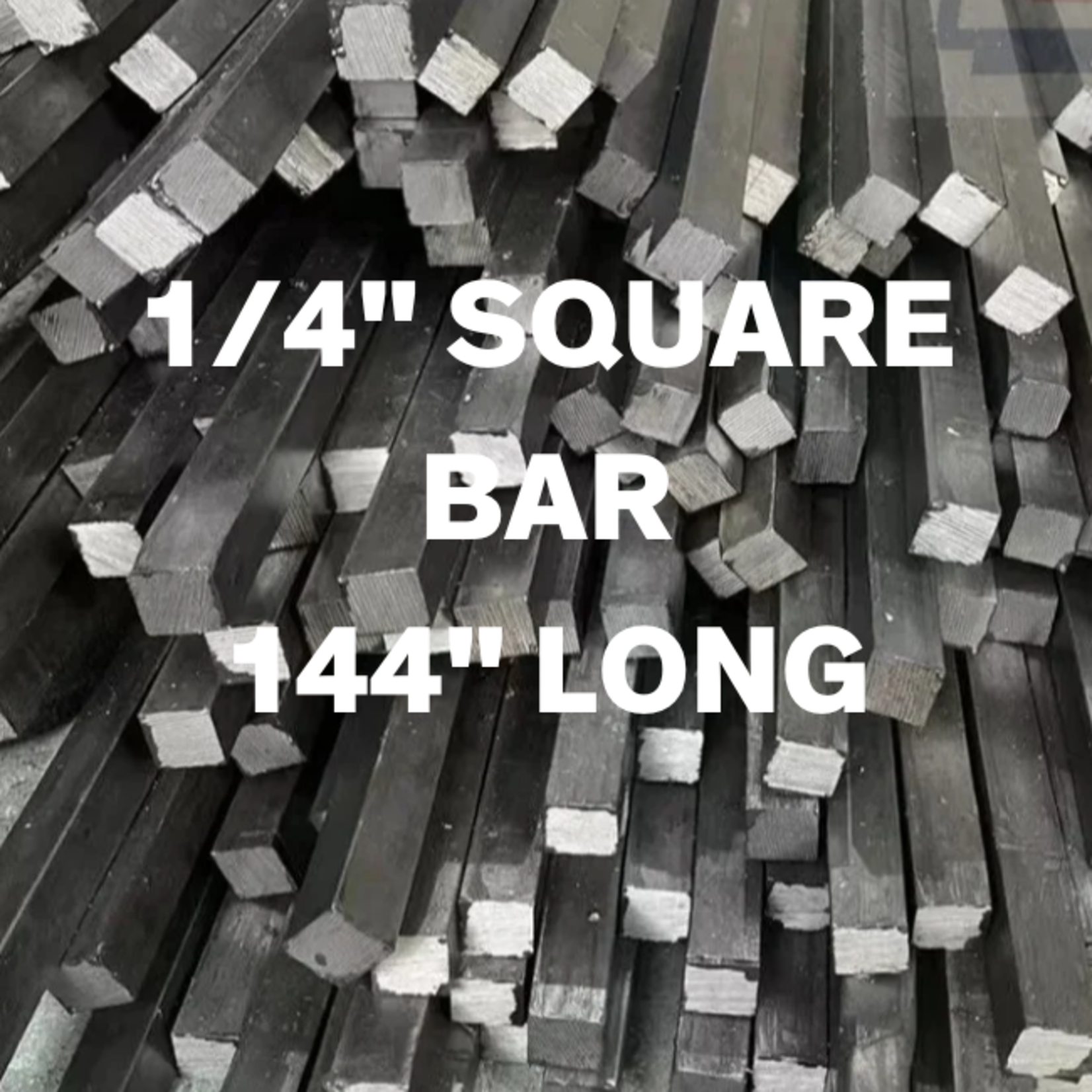 IS Mild Steel 1/4" Square Bar 12ft