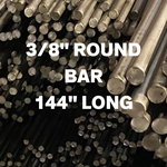 IS Mild Steel 3/8" Round Bar 12ft