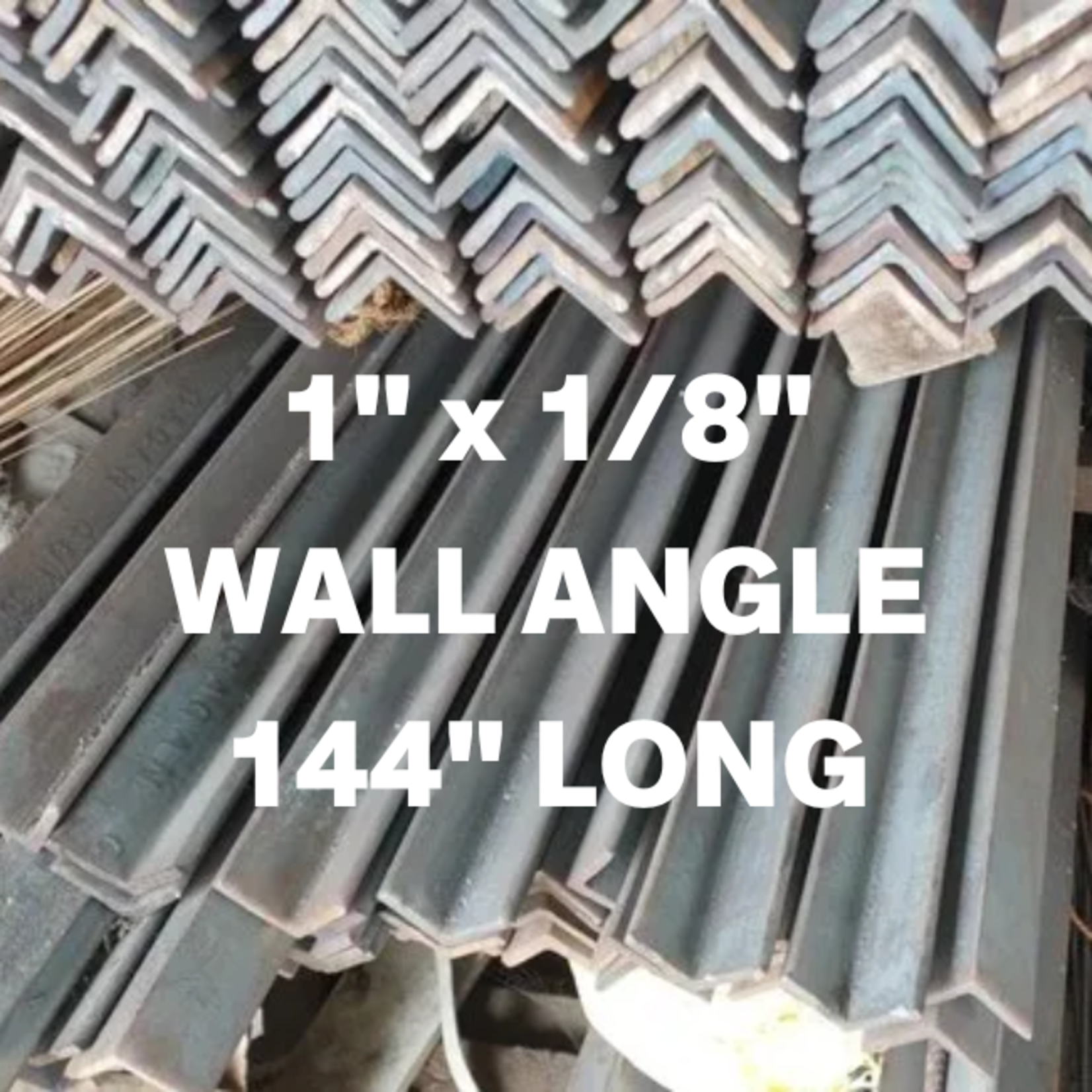 IS Mild Steel 1" x 1/8" Wall Angle 12ft