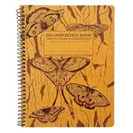 Michael Rogers Coilbound Decomposition Book | Midnight Moths | Lined