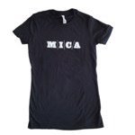 Bella + Canvas MICA Fitted Black Tee