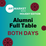 Alumni Both Days Art Market x Holiday Edition 2024 - Full Table