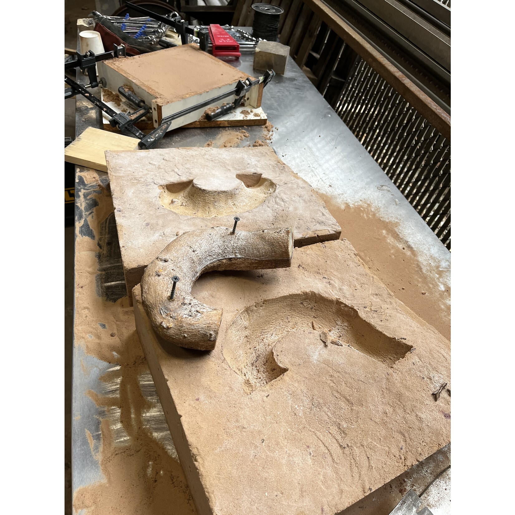 IS Foundry Sand Mold Kit (sand+chemicals)