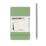 Leuchtturm Leuchtturm - Pocket Notepad (A6) Sage / Hardcover / Plain