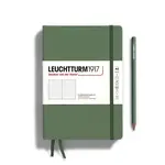 Leuchtturm Leuchtturm Olive, Medium, Dotted