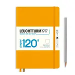 Leuchtturm Leuchtturm 120g Notebook, Medium, Rising Sun, Plain