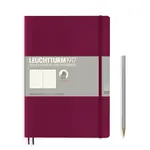 Leuchtturm Leuchtturm Port Red, Softcover, Composition (B5), Dotted