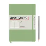Leuchtturm Leuchtturm Sage, Softcover, Composition (B5), Ruled