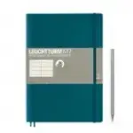 Leuchtturm Leuchtturm Pacific Green, Softcover, Composition (B5), Ruled